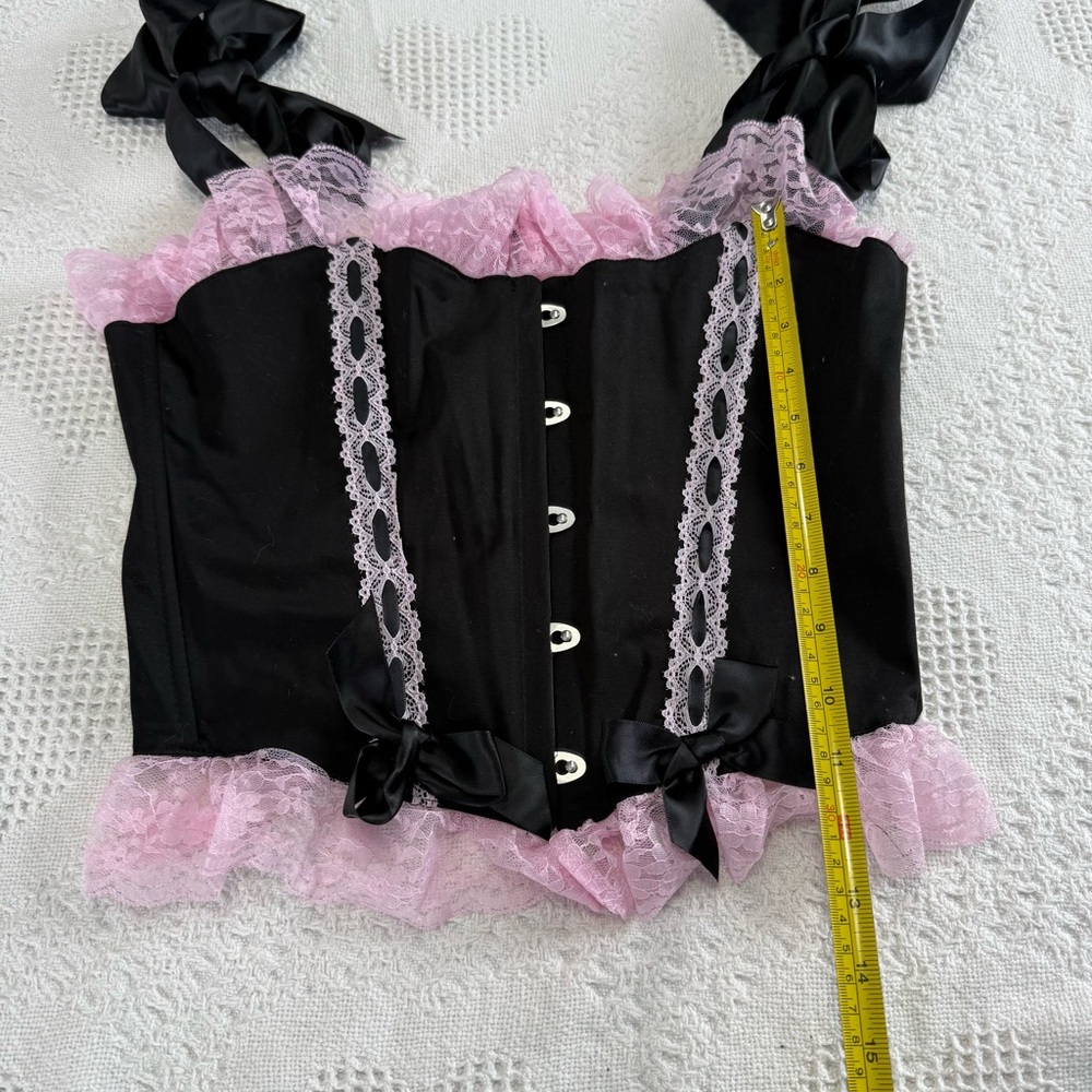 Dolls Kill Widow The Cake Topper Bustier Top (M) - Picture 6 of 6